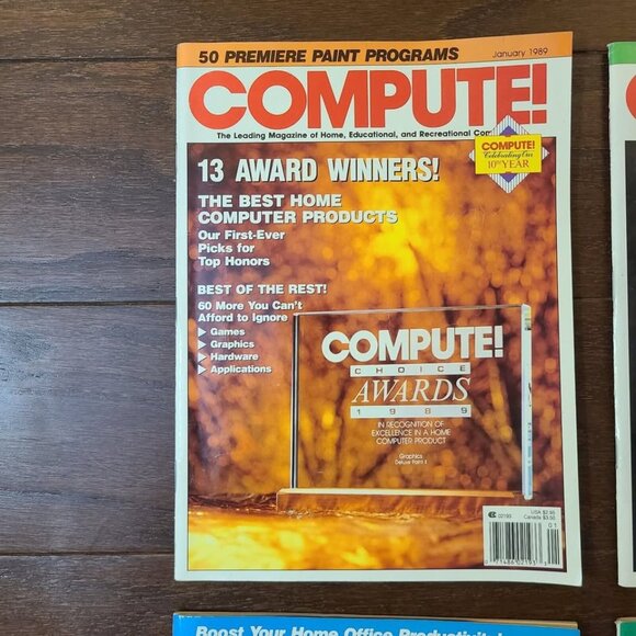 Compute! Computer Magazine 1989 Full Year January to December - Picture 2 of 10